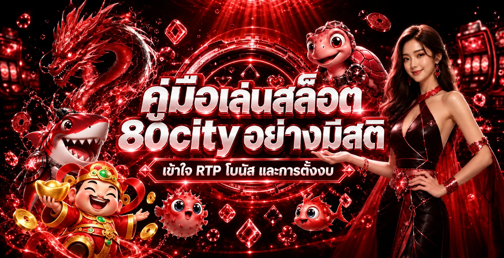 80city คู่มือเล่นสล็อต RTP โบนัส และการตั้งงบ